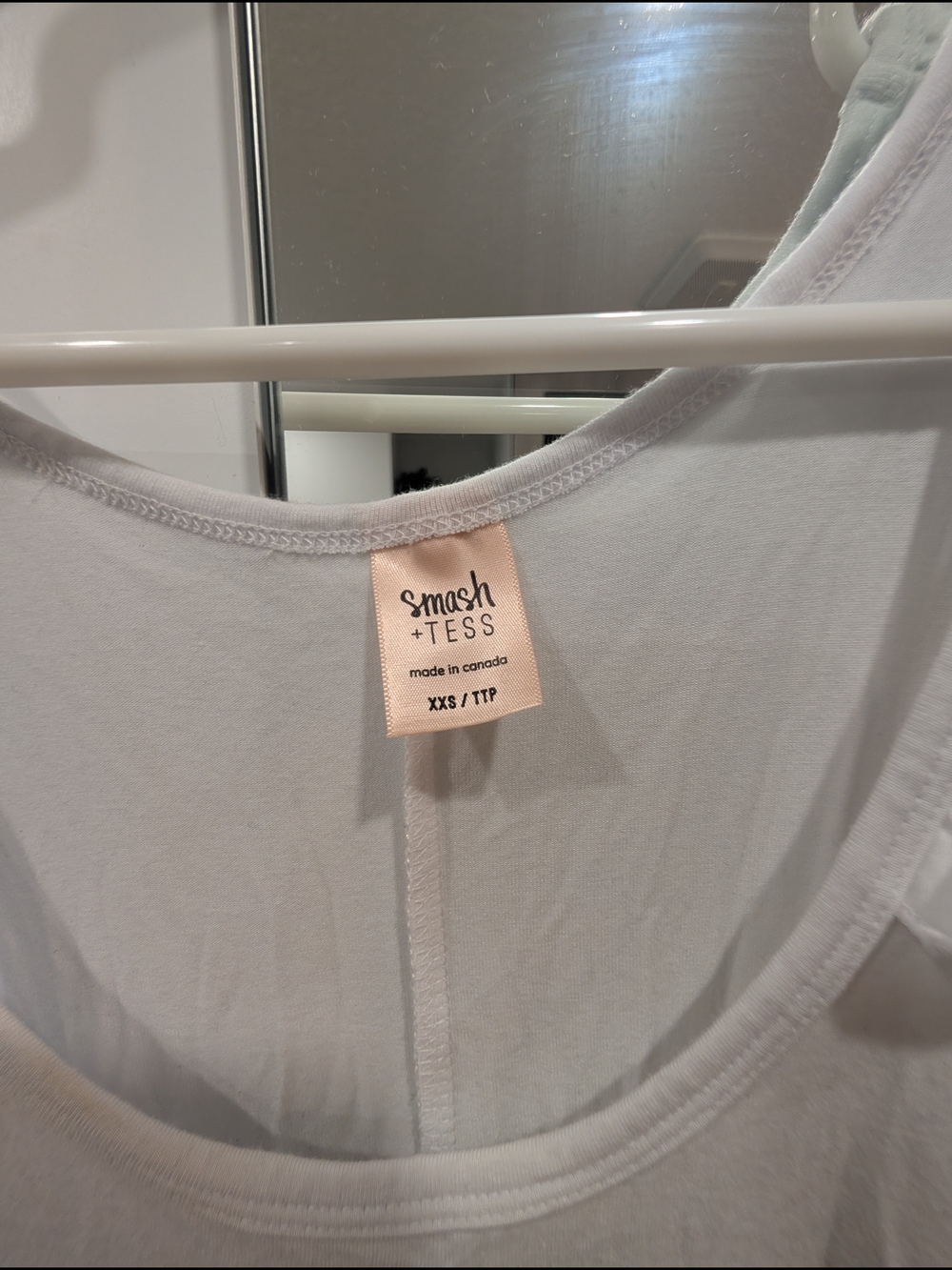 Smash + Tess White Ruffle-Strap Sleepset - Picture 4 of 4